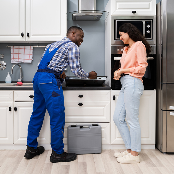 can you provide an estimate for cooktop repair before beginning any work in Delhi NY